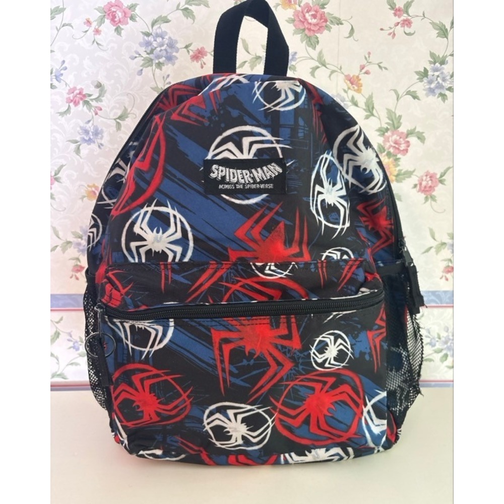 Marvel Spider-Man Across the Spider-Verse Kids Backpack Blue Red Black Marvel